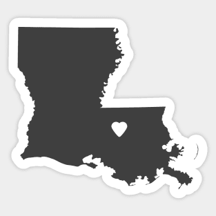 Louisiana Love Sticker